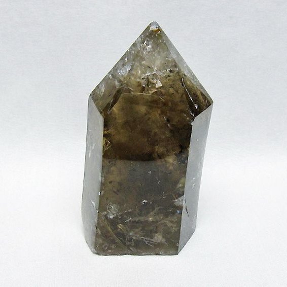 ライトニング水晶 六角柱[T705-7675]