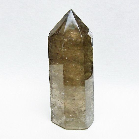 虹入り ライトニング水晶ガーデン水晶 六角柱[T705-7690]