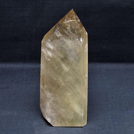 ライトニング水晶 六角柱[T705-7706]