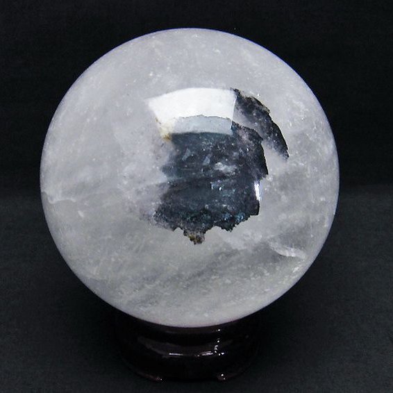 1.5Kg ガーデン水晶 丸玉 103mm [T718-2551]