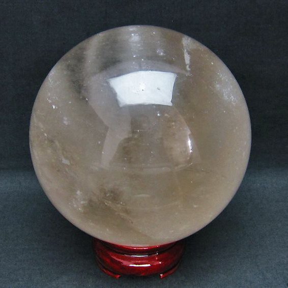 2.2Kg ライトニング水晶 丸玉 120mm [T718-2643]