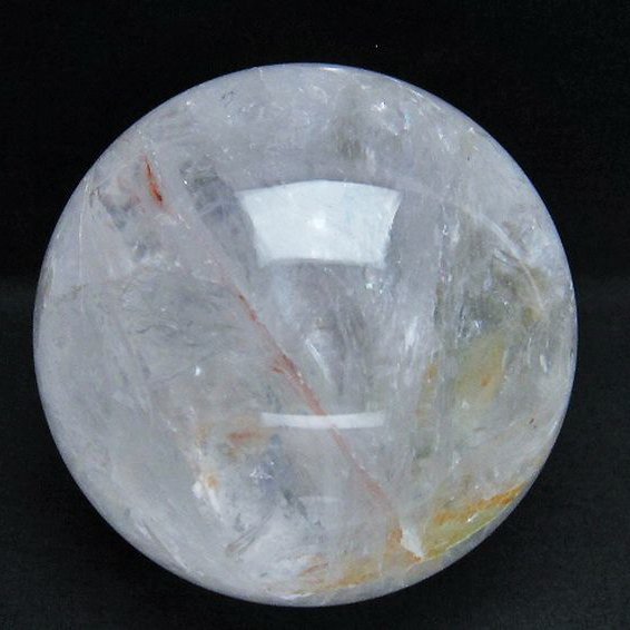 2.3Kg ヒマラヤ水晶 ガーデン入り  丸玉 118mm [T718-2852]