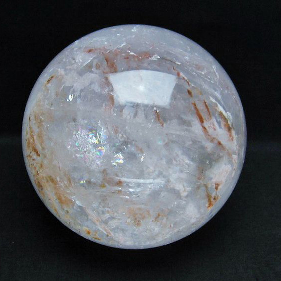 4.2Kg ヒマラヤ水晶 ガーデン入り   丸玉 145mm [T718-2857]