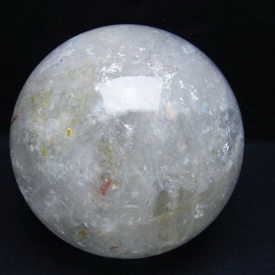 3Kg ヒマラヤ水晶 丸玉 129mm [T718-3080]