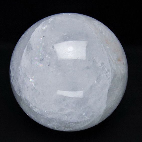 1.6Kg ヒマラヤ水晶 丸玉 110mm [T718-3300]