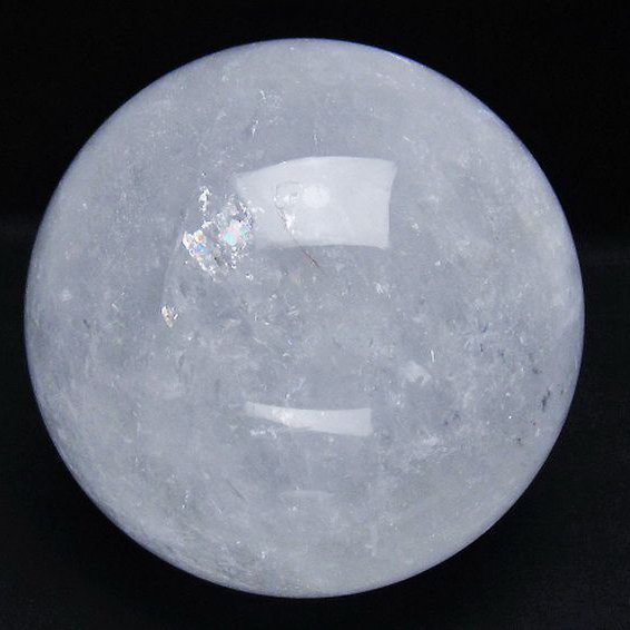 2.3Kg ヒマラヤ水晶 丸玉 123mm [T718-3318]