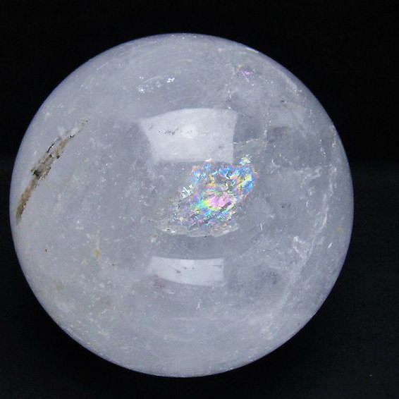 1.9Kg ヒマラヤ水晶 丸玉 115mm [T718-3321]