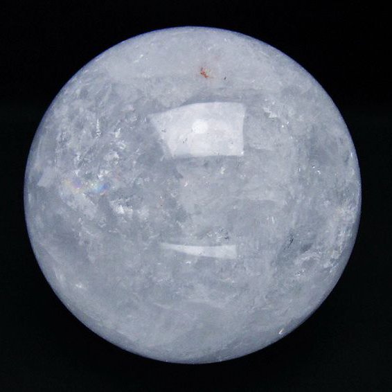 1.6Kg ヒマラヤ水晶 丸玉 110mm [T718-3325]