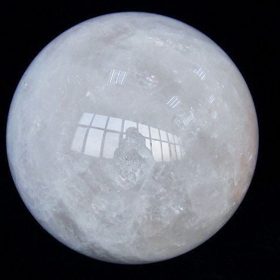 42.3Kg ヒマラヤ水晶 丸玉 310mm 同梱不可[T718-3356]