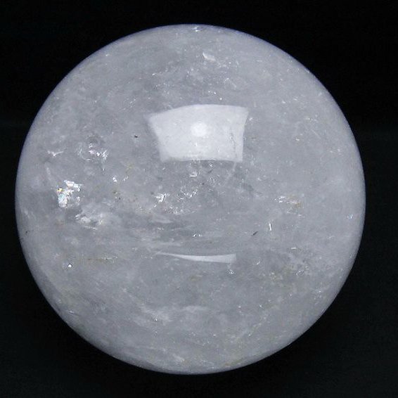 1.9Kg ヒマラヤ水晶 丸玉 115mm [T718-3444]