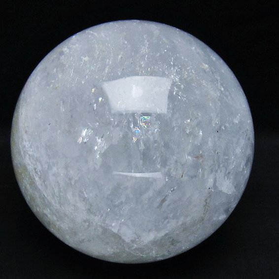 1.6Kg ヒマラヤ水晶 丸玉 110mm [t718-3528]