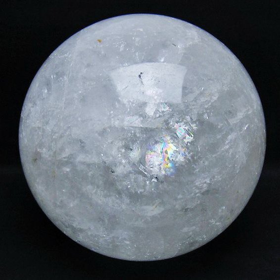 7Kg ヒマラヤ水晶 丸玉 175mm [t718-3563]