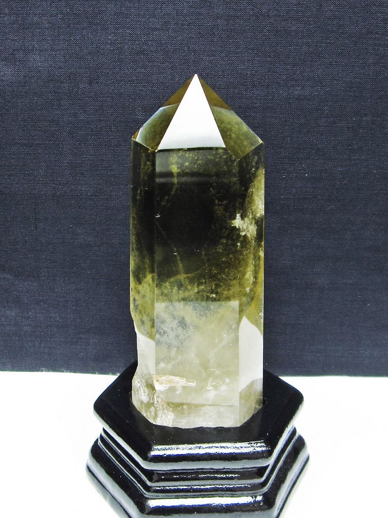 シトリン水晶 六角柱 [t719-4345]