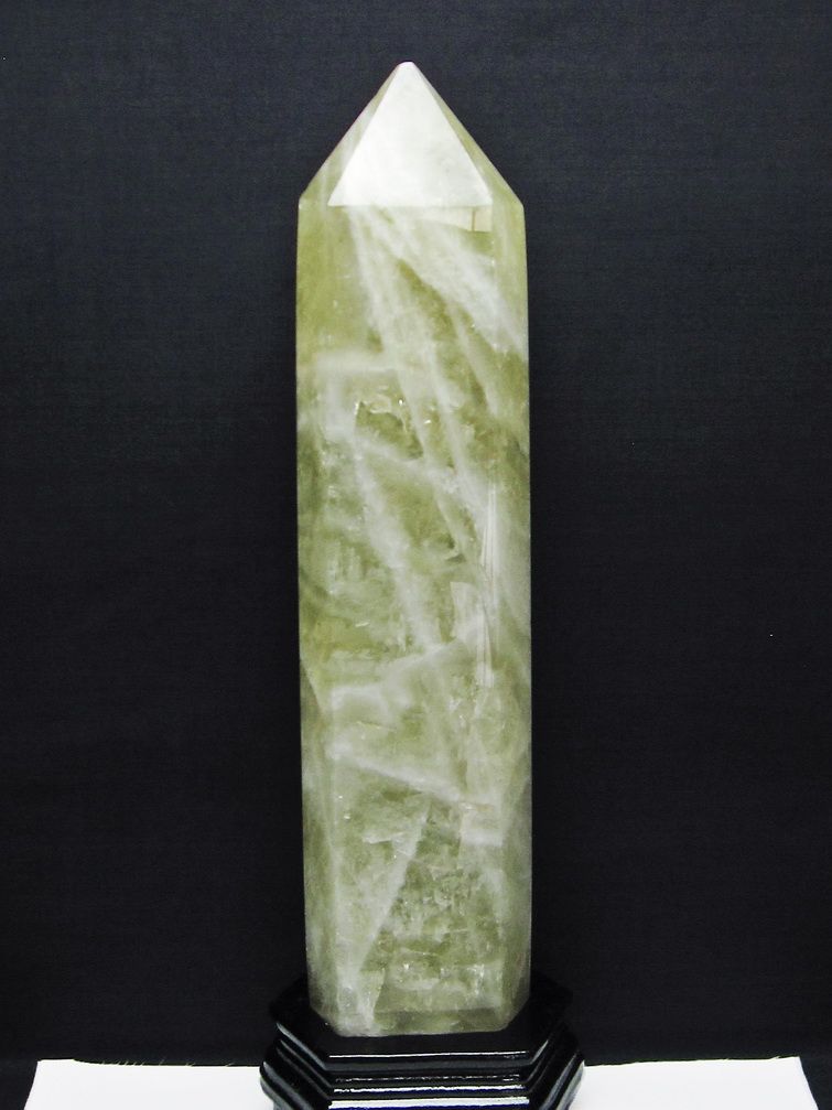 3Kg シトリン水晶 六角柱[T719-4452]