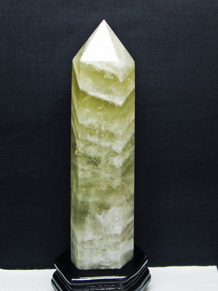 2.1Kg シトリン水晶 六角柱[T719-4509]