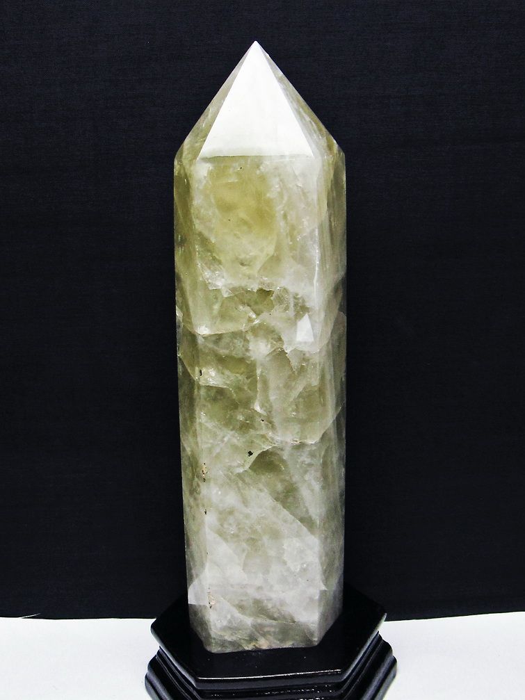 1.6Kg シトリン水晶 六角柱[T719-4933]