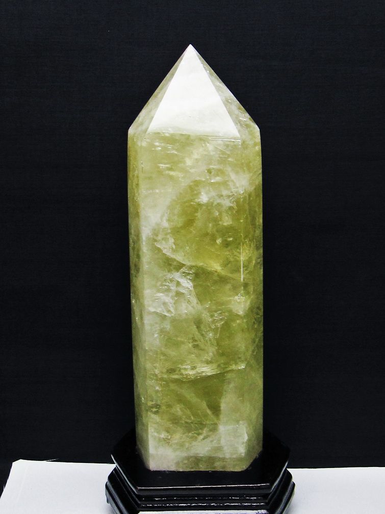 2.1Kg シトリン水晶 六角柱[T719-4943]