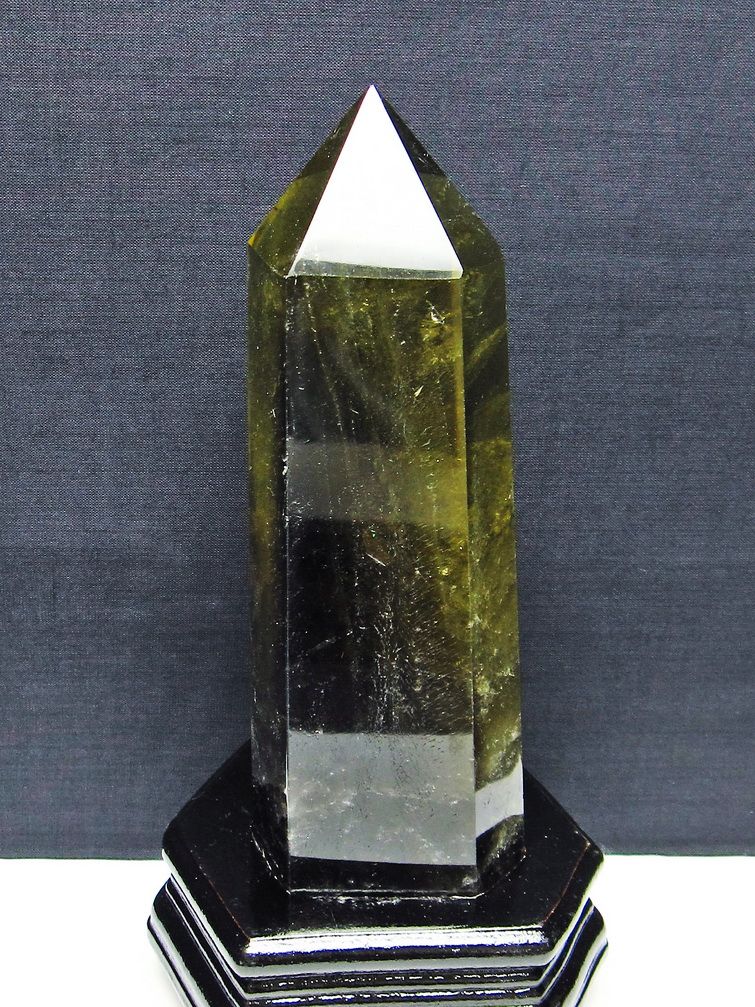 1.2Kg シトリン水晶 六角柱[T719-5056]