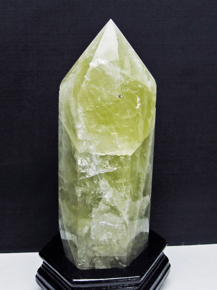 2.1Kg シトリン水晶 六角柱 [t719-5100]