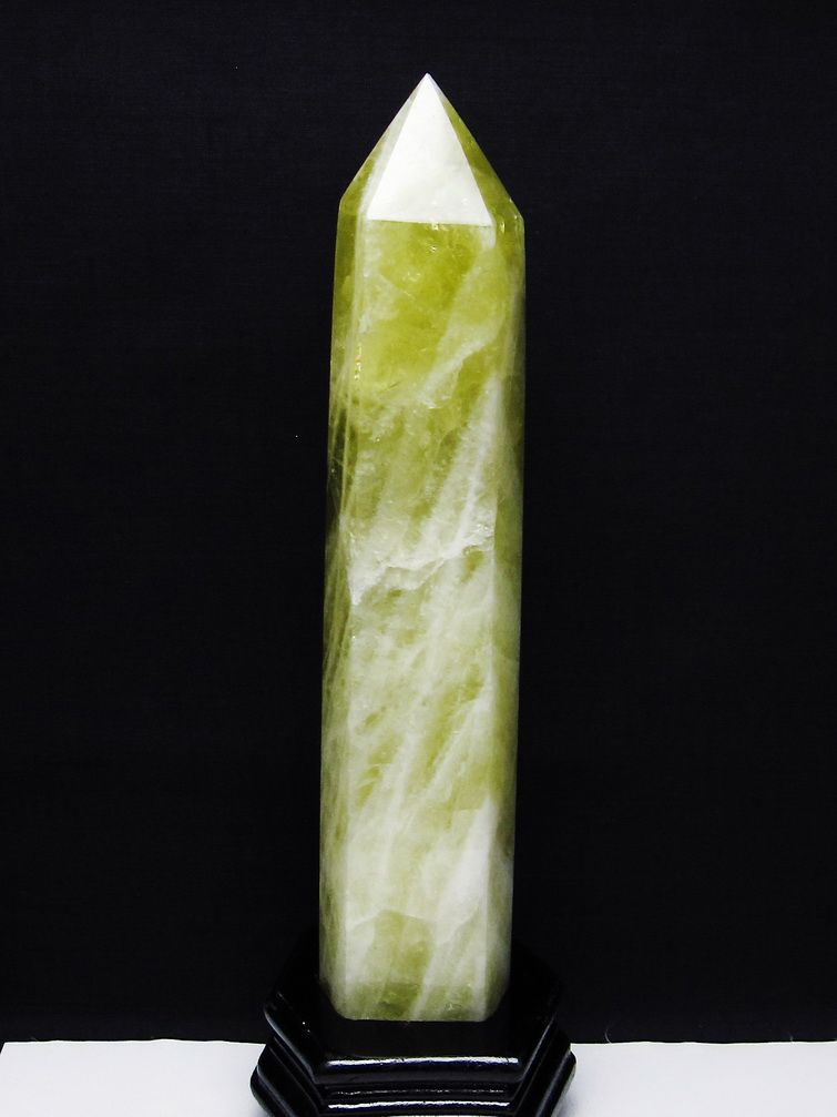 1.3Kg シトリン水晶 六角柱 [t719-5167]