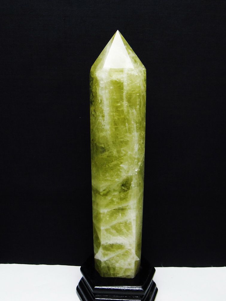 1.3Kg シトリン水晶 六角柱 [t719-5212]