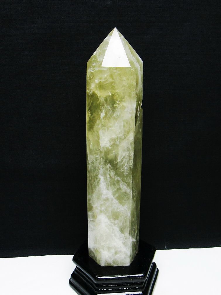 シトリン水晶 六角柱 [t719-5224]