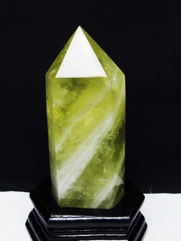 シトリン水晶 六角柱 [t719-5236]