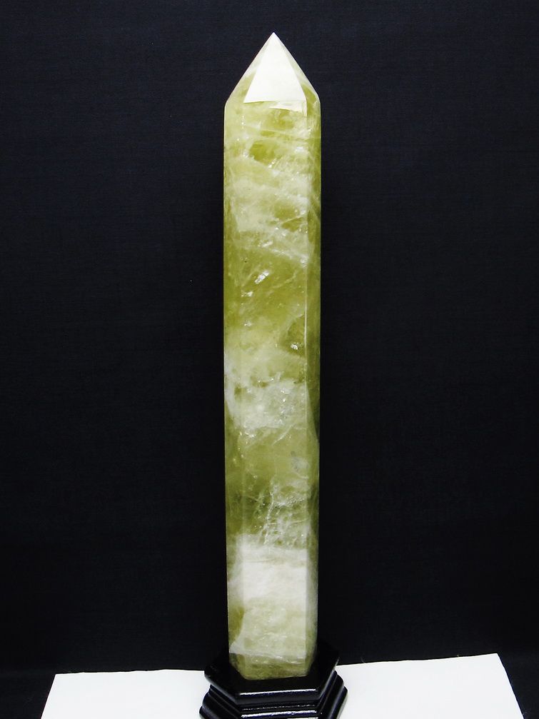 2Kg シトリン水晶 六角柱 [t719-5248]