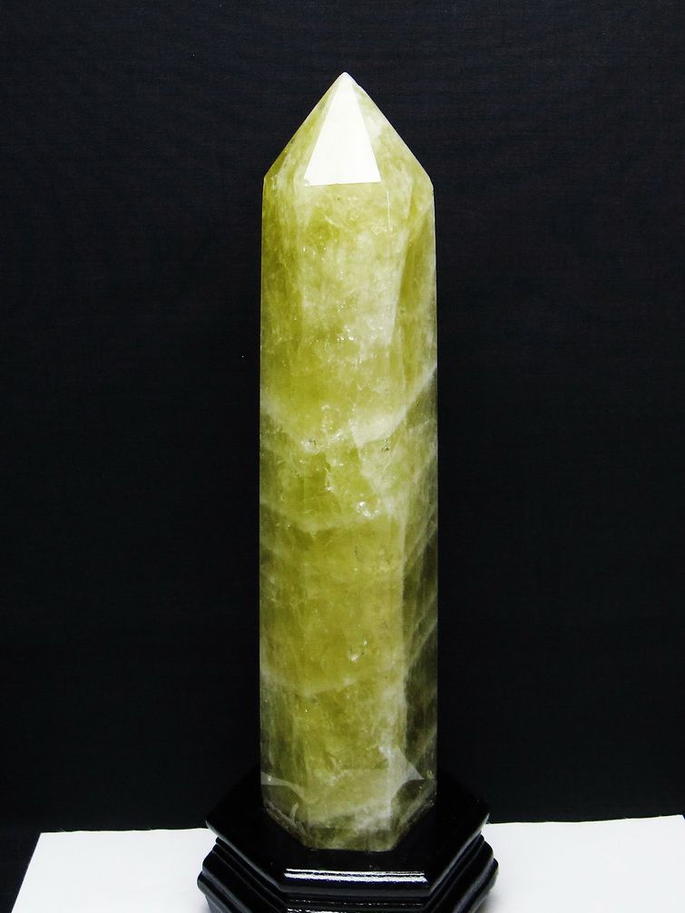 2.1Kg シトリン水晶 六角柱 [t719-5262]
