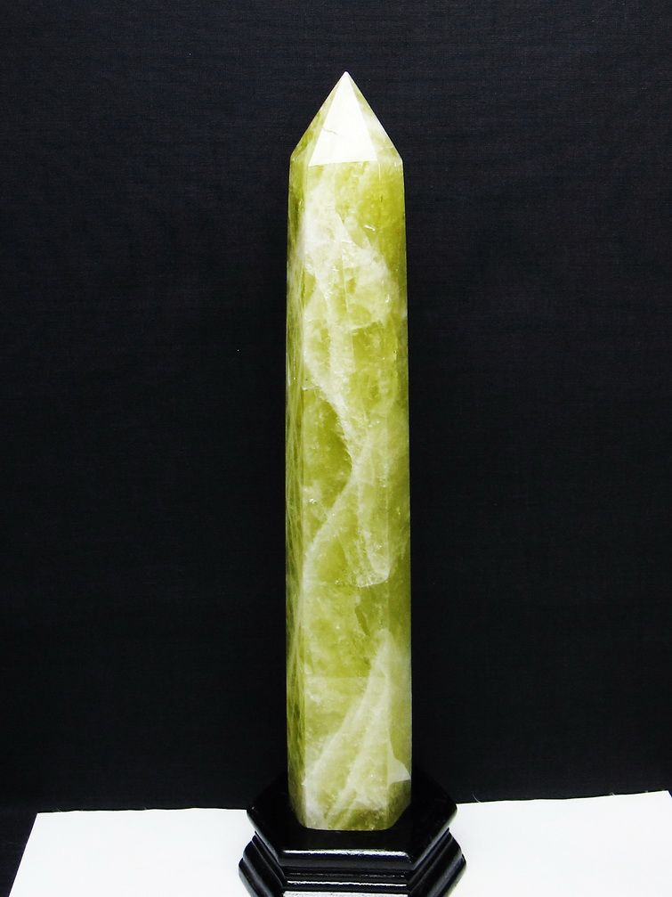 1.3Kg シトリン水晶 六角柱 [t719-5264]