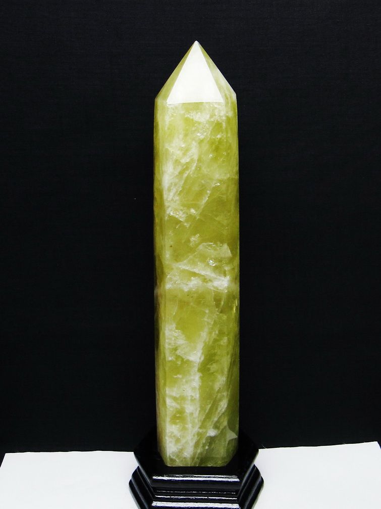 1.6Kg シトリン水晶 六角柱 [t719-5266]
