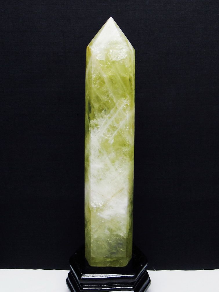 1.1Kg シトリン水晶 六角柱 [t719-5267]