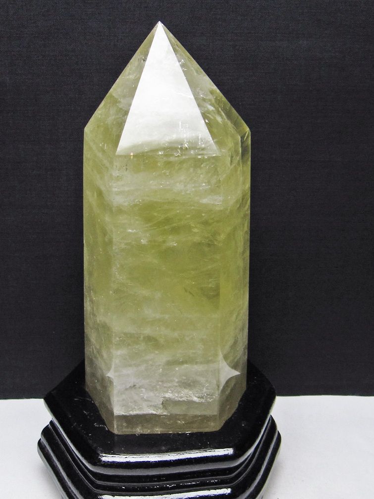 1.6Kg シトリン水晶 六角柱 [t719-5322]