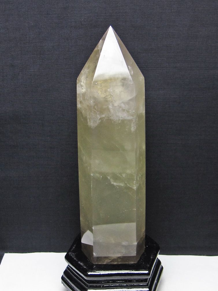 1.7Kg シトリン水晶 六角柱 [t719-5350]