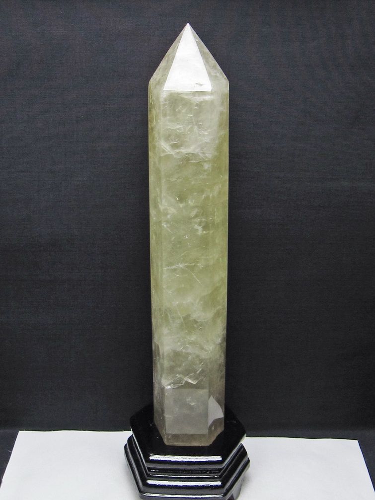 1.6Kg シトリン水晶 六角柱 [t719-5356]