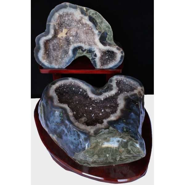 62.8Kg ペア水晶トレジャーアメジスト同梱不可[T722-361]