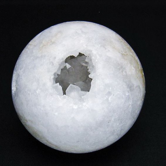 モロッコ産 水晶 笑口 丸玉 58mm [T722-682]