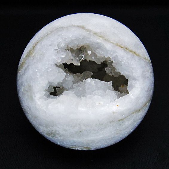 モロッコ産 水晶 笑口 丸玉 72mm [T722-702]