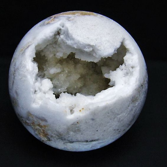 1.4Kg モロッコ産 水晶 笑口 丸玉 119mm [T722-844]