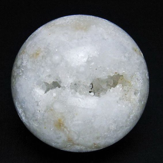 モロッコ産 水晶 笑口 丸玉 59mm [T722-887]