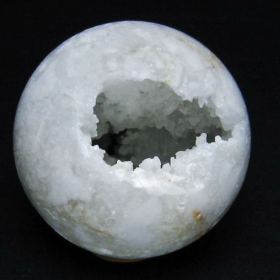 モロッコ産 水晶 笑口 丸玉 62mm [T722-934]