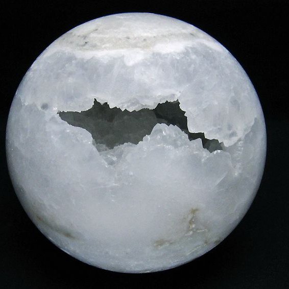 2.7Kg モロッコ産 水晶 笑口 丸玉 135mm [T722-991]