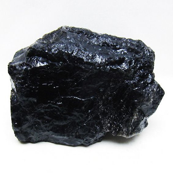 2Kg モリオン 純天然 黒水晶 原石[T724-2729]
