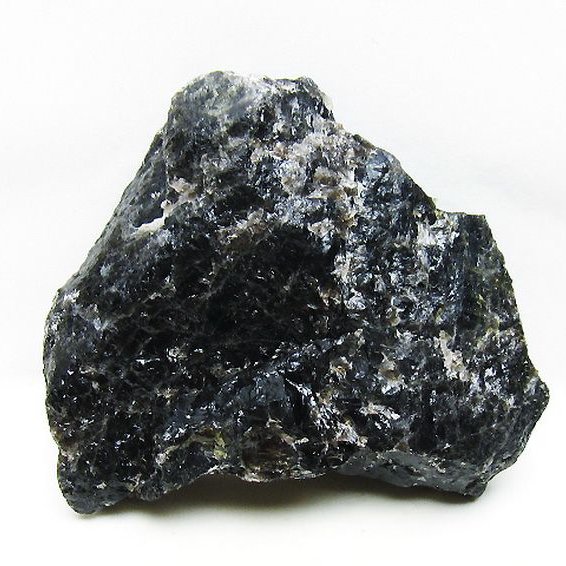 2Kg モリオン 純天然 黒水晶 原石 [t724-2832]