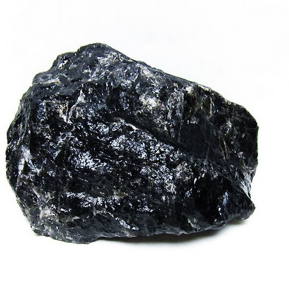 2Kg モリオン 純天然 黒水晶 原石 [t724-2899]