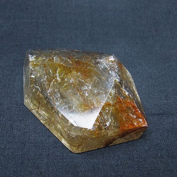 金針ルチル水晶 原石[T725-2290]