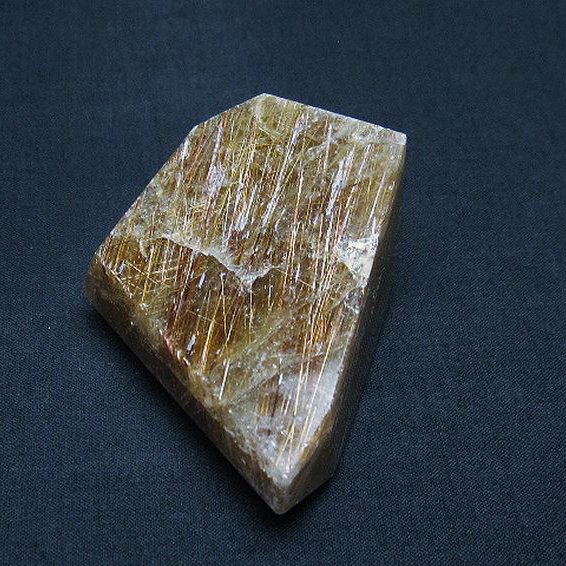 金針ルチル水晶 原石[T725-2298]