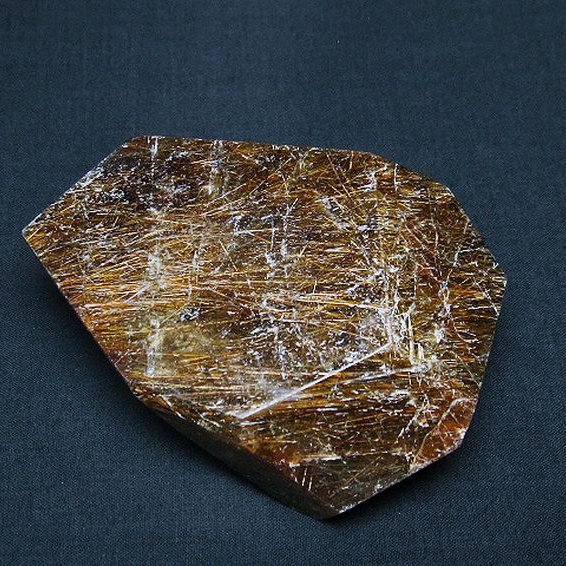 金針ルチル水晶 原石[T725-2311]