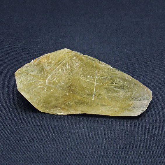 金針ルチル水晶 原石[T725-2673]