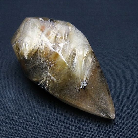 放射金針ルチル水晶 原石[T725-2732]